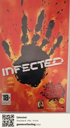 Infected PlayStation Portable, PAL box front