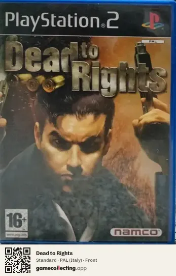 Dead to Rights PlayStation 2, Italy box front