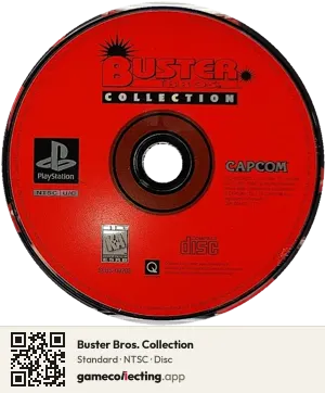 Buster Bros. Collection PlayStation, NTSC disc