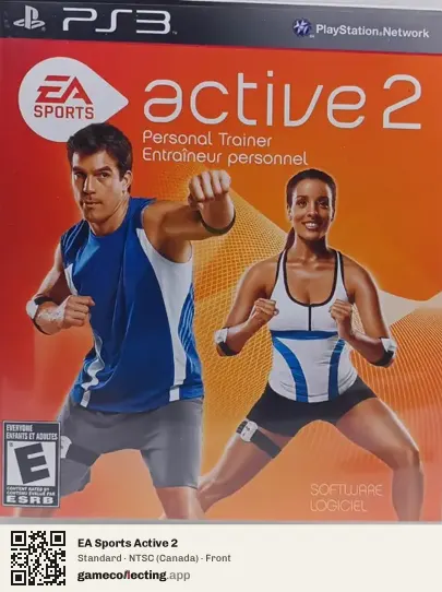 EA Sports Active 2 PlayStation 3, Canada box front