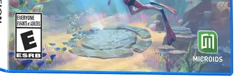 Dolphin Spirit: Ocean Mission, the ESRB box on its front