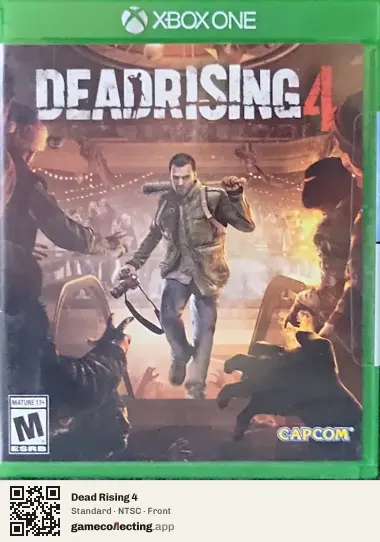 Dead Rising 4 Xbox One, NTSC box front