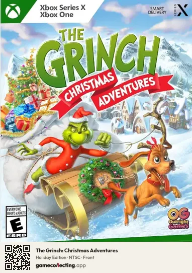 The Grinch: Christmas Adventures Xbox Series X, NTSC box front