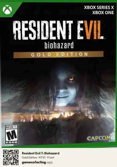 Resident Evil 7: Biohazard Xbox One, NTSC box front