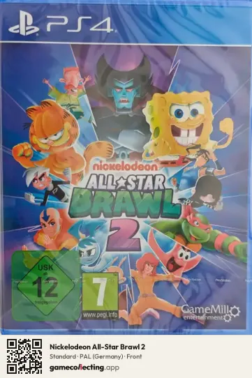 Nickelodeon All-Star Brawl 2 PlayStation 4, Germany box front