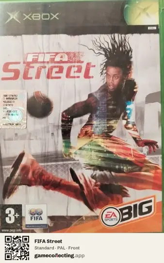 FIFA Street Xbox, PAL box front