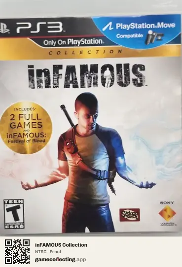 inFAMOUS Collection PlayStation 3, NTSC box front