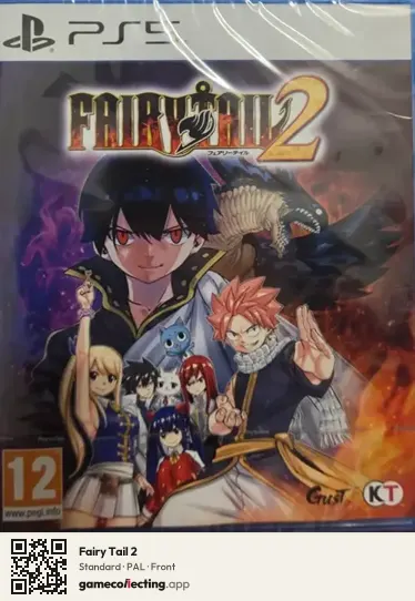 Fairy Tail 2 PlayStation 5, PAL box front