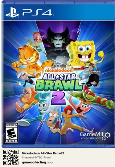 Nickelodeon All-Star Brawl 2 PlayStation 4, NTSC box front