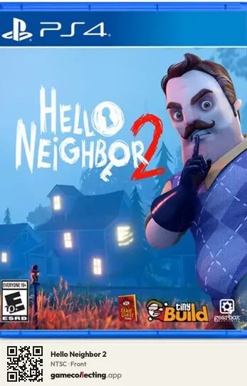 Hello Neighbor 2 PlayStation 4, NTSC box front