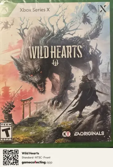 Wild Hearts Xbox Series X, NTSC box front