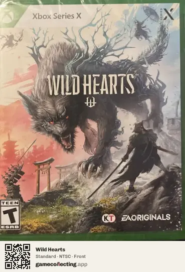 Wild Hearts Xbox Series X, NTSC box front