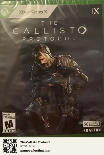 The Callisto Protocol Xbox Series X, NTSC box front