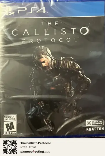 The Callisto Protocol PlayStation 4, NTSC box front