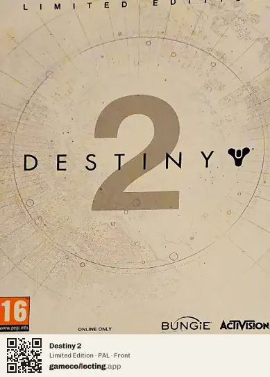 Destiny 2 PlayStation 4, PAL box front