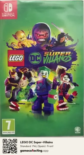 LEGO DC Super-Villains Nintendo Switch, Spain box front