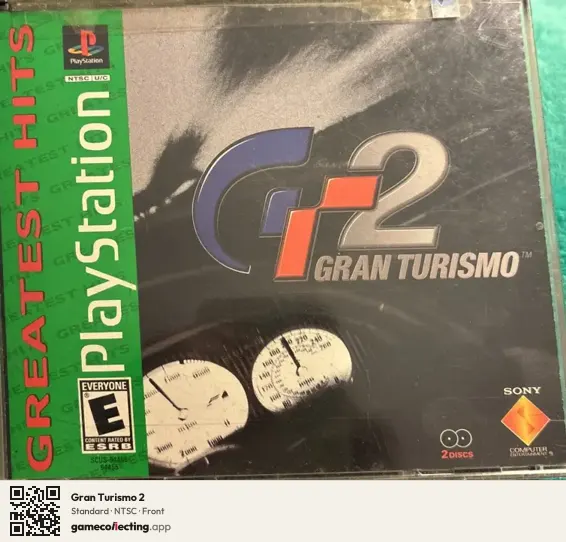 Gran Turismo 2 PlayStation, NTSC box front