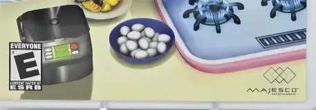Cooking Mama: World Kitchen, the ESRB box on its front