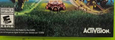 Skylanders: Imaginators, the ESRB box on its front