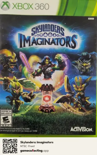 Skylanders: Imaginators Xbox 360, NTSC box front