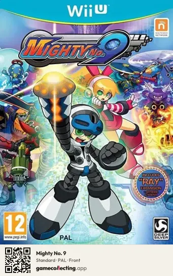 Mighty No. 9 Nintendo Wii U, PAL box front