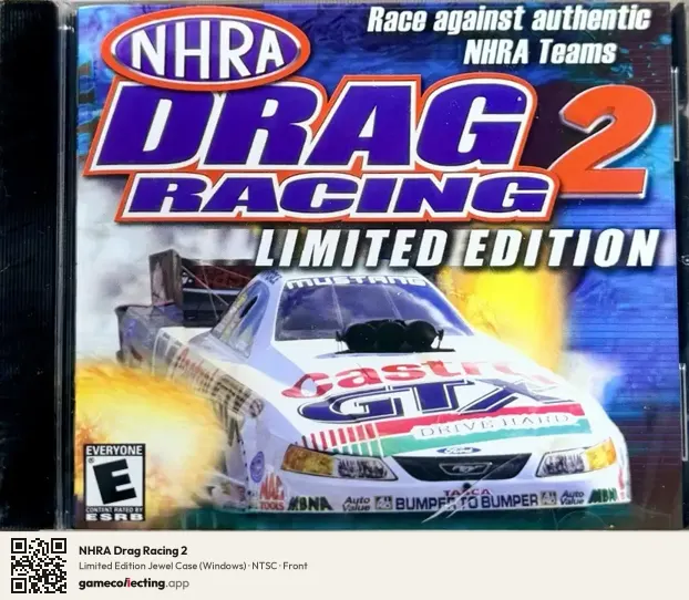 NHRA Drag Racing 2 Computer, NTSC box front