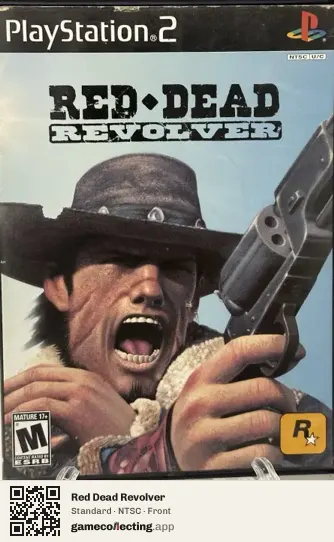 Red Dead Revolver PlayStation 2, NTSC box front