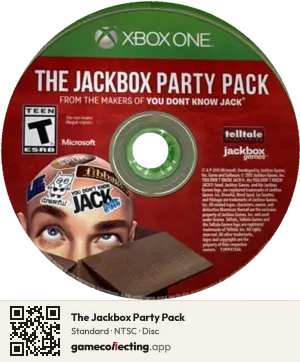 The Jackbox Party Pack Xbox One, NTSC disc