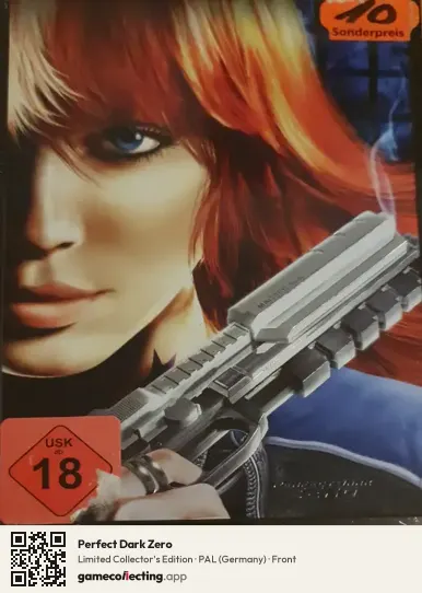 Perfect Dark Zero Xbox 360, Germany box front