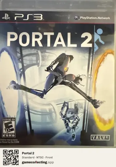 Portal 2 PlayStation 3, NTSC box front
