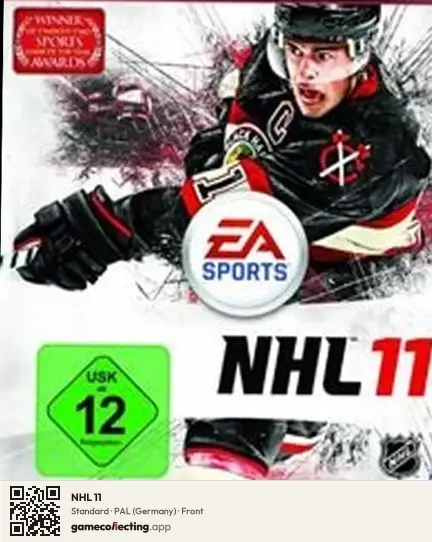 NHL 11 PlayStation 3, Germany box front