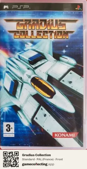 Gradius Collection PlayStation Portable, France box front