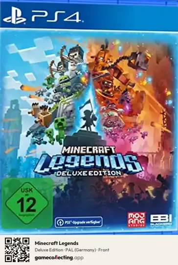 Minecraft Legends PlayStation 4, Germany box front