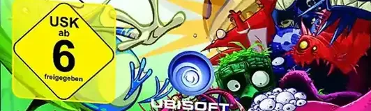 Rayman Origins, the USK square on its front