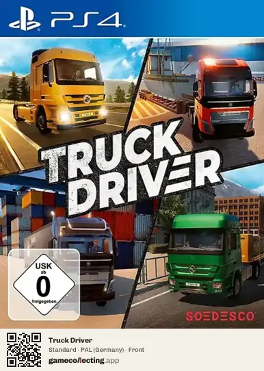 Truck Driver PlayStation 4, Germany box front