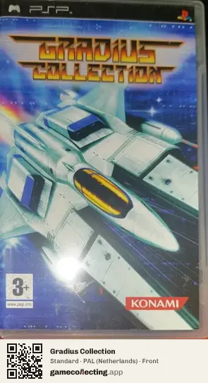 Gradius Collection PlayStation Portable, Netherlands box front