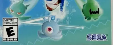 Sonic Colors: Ultimate, the ESRB box on its front