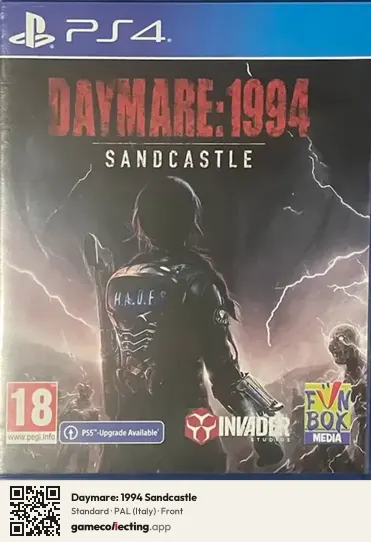 Daymare: 1994 Sandcastle PlayStation 4, Italy box front