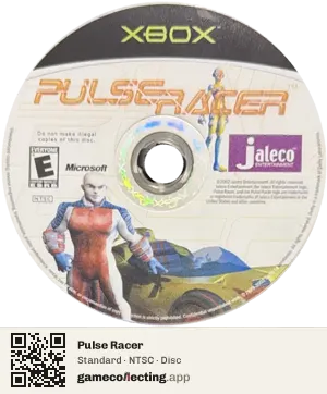 Pulse Racer Xbox, NTSC disc