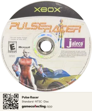 Pulse Racer Xbox, NTSC disc