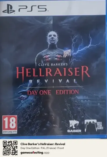 Clive Barker's Hellraiser: Revival PlayStation 5, France box front