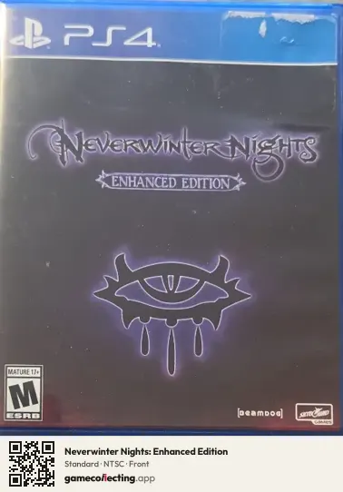 Neverwinter Nights: Enhanced Edition PlayStation 4, NTSC box front