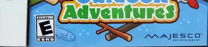 Camping Mama: Outdoor Adventures, the ESRB box on its front