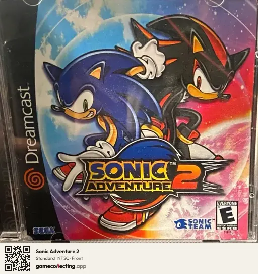 Sonic Adventure 2 Sega Dreamcast, NTSC box front
