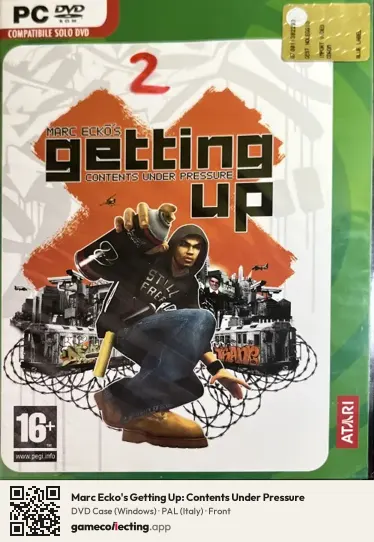 Marc Ecko's Getting Up: Contents Under Pressure Computer, Italy box front