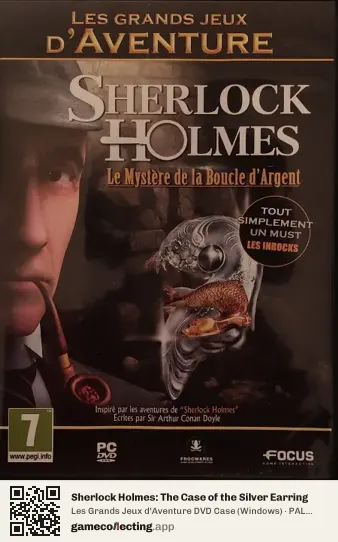 Sherlock Holmes: The Case of the Silver Earring Computer, France box front