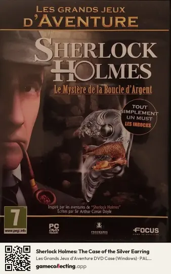 Sherlock Holmes: The Case of the Silver Earring Computer, France box front