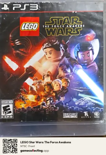 LEGO Star Wars: The Force Awakens PlayStation 3, NTSC box front