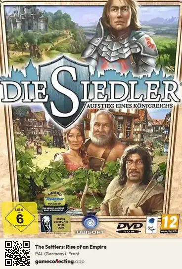 The Settlers: Rise of an Empire Computer, Germany box front