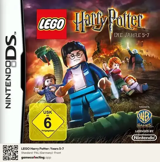 LEGO Harry Potter: Years 5-7 Nintendo DS, Germany box front